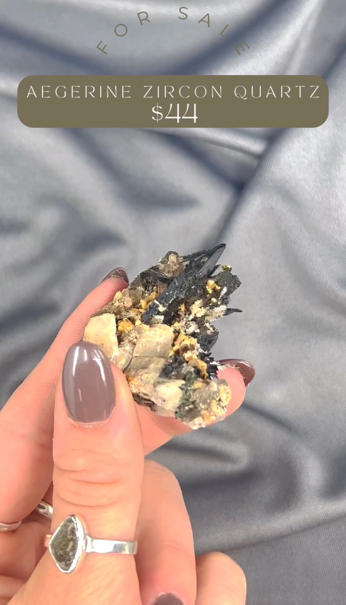 Aegerine Zircon Quartz