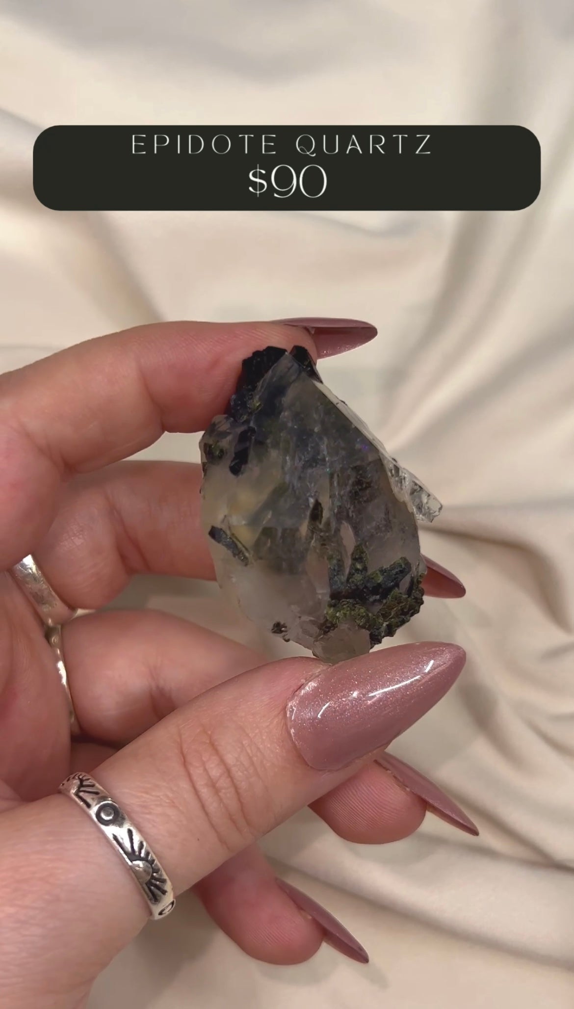 Epidote Quartz