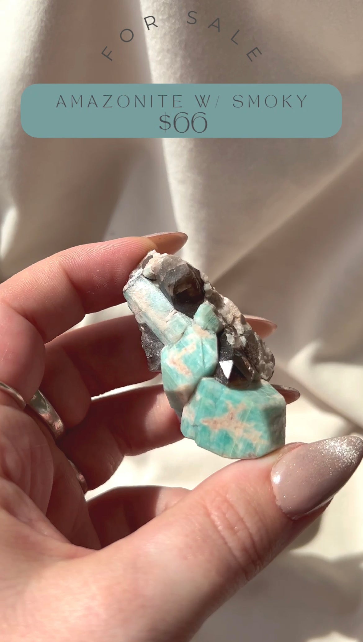 Amazonite Smoky Qtz 66
