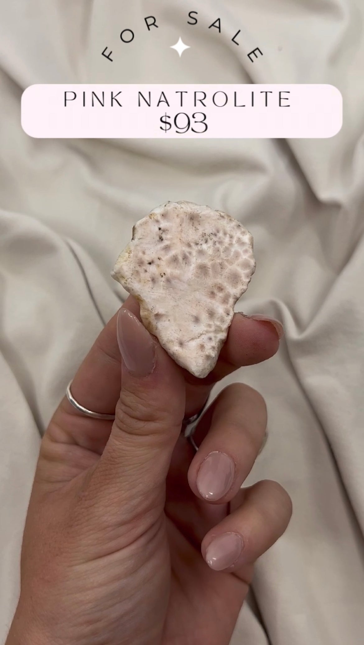 Pink Natrolite 93