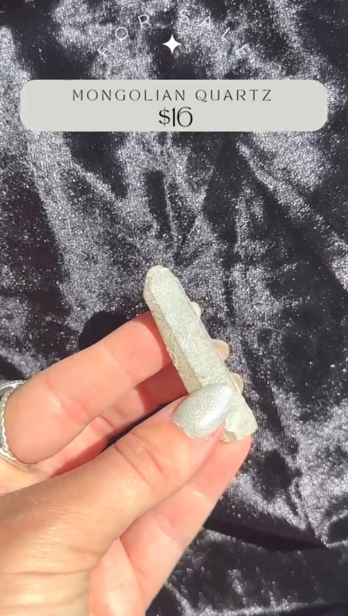 Mongolian Quartz Med. 16