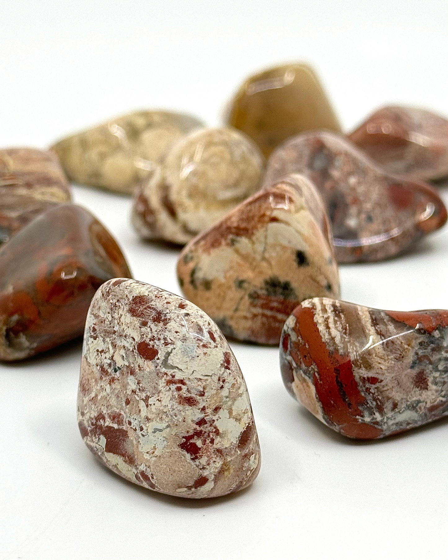 Brecciated Jasper Tumbled Set