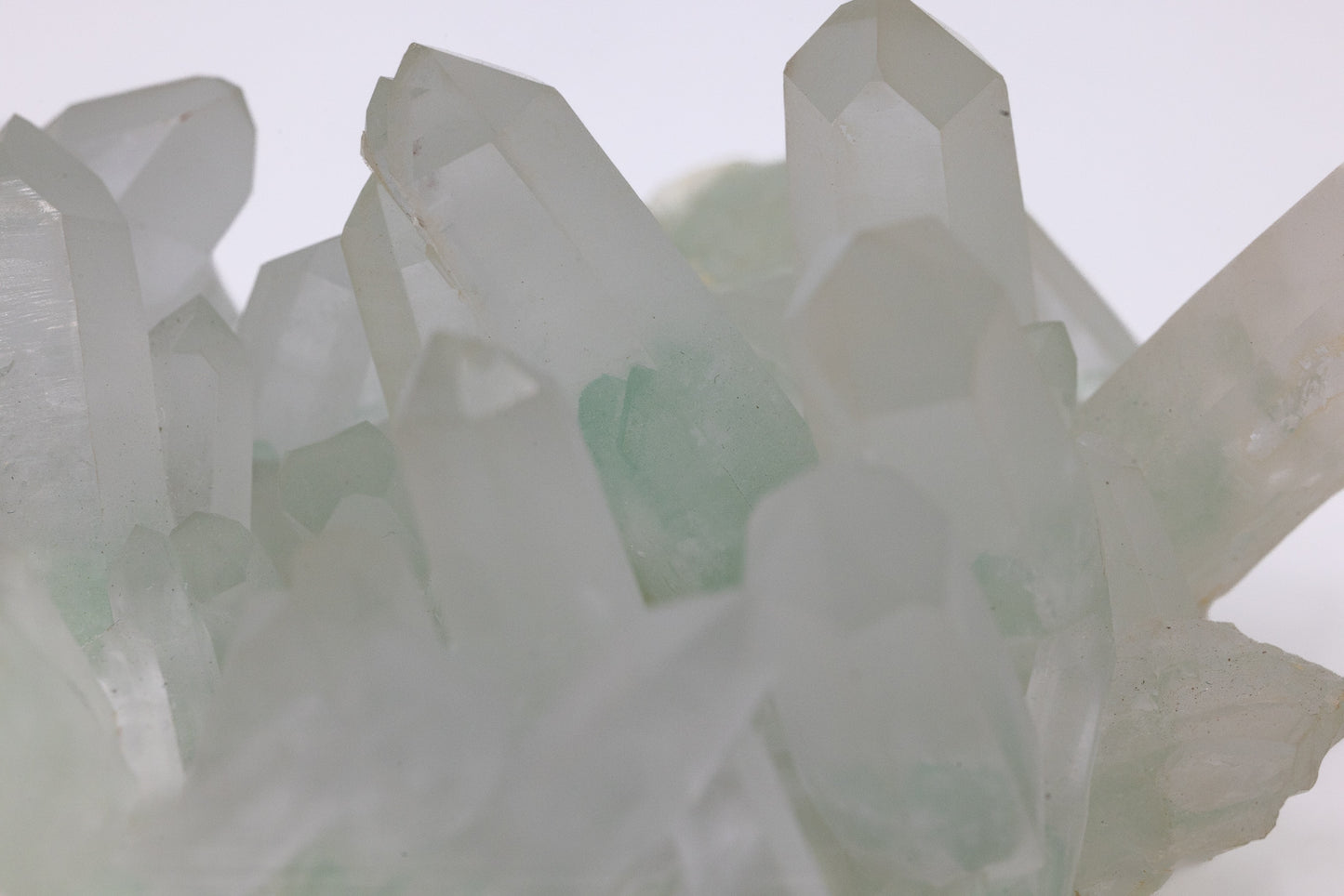 Quartz Cluster with Fuchsite Inclusions - Fianarantsoa, Madagascar