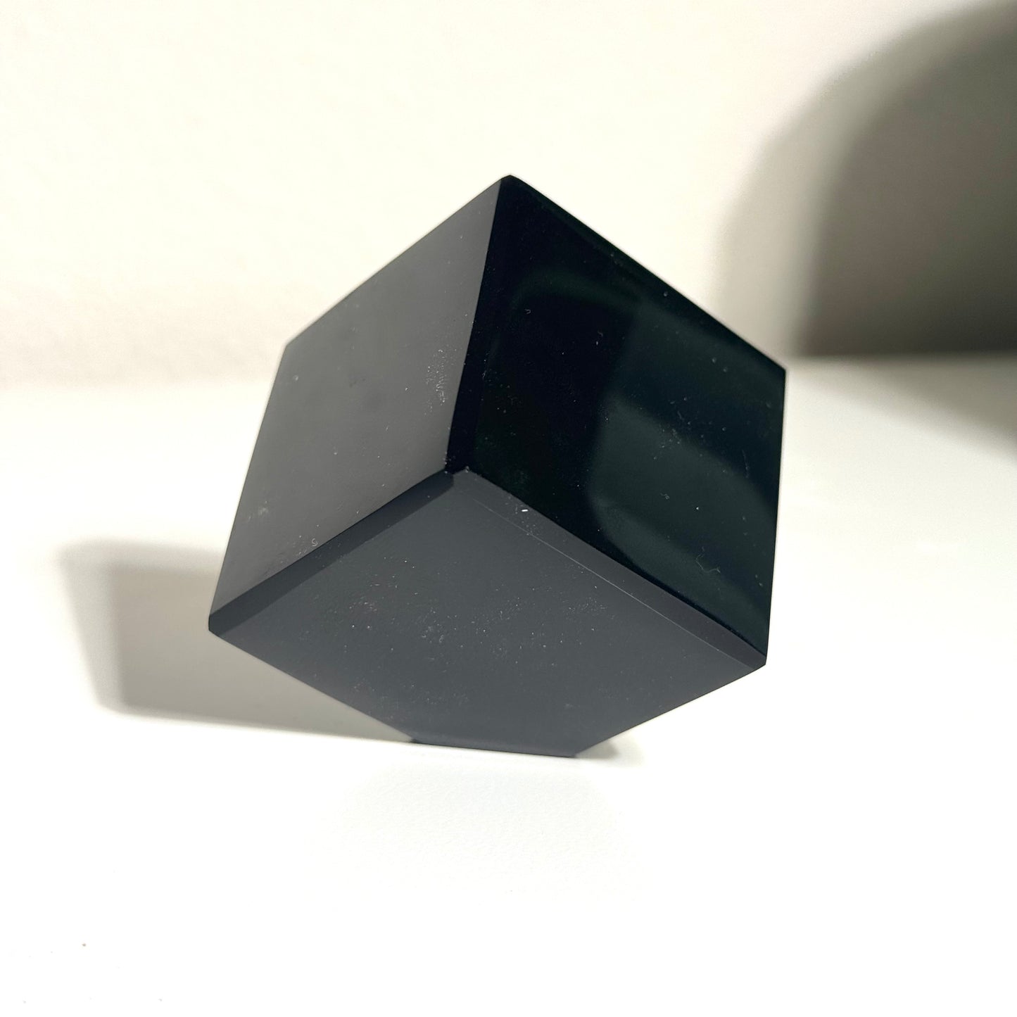 Black Obsidian Cube