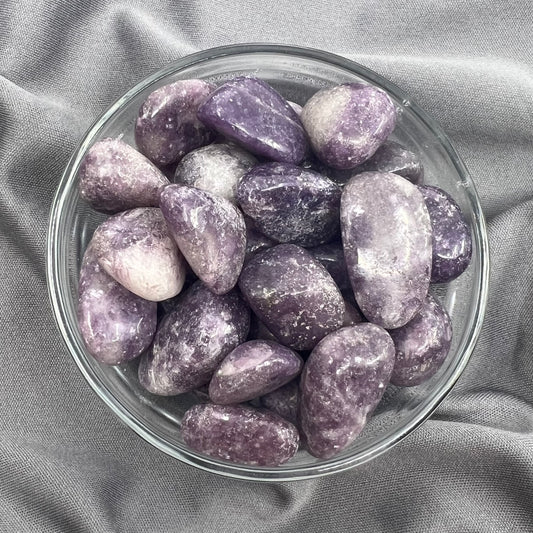 Lepidolite Tumbled