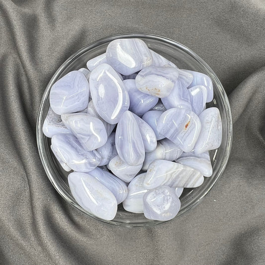 Blue Lace Agate Tumbled 3