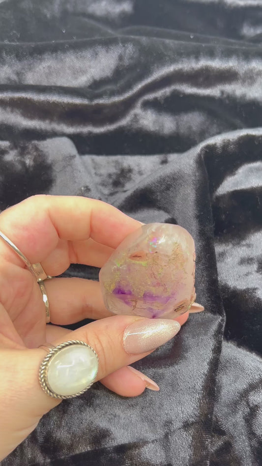 Polished Amethyst Elestial