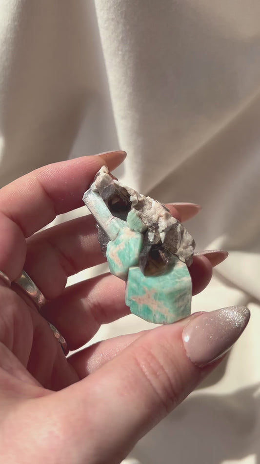 Amazonite Smoky Qtz 66